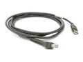 Zebra USB Type A Shielded Cable, 7ft, CBA-U21-S07ZBR, 33612821, Cables