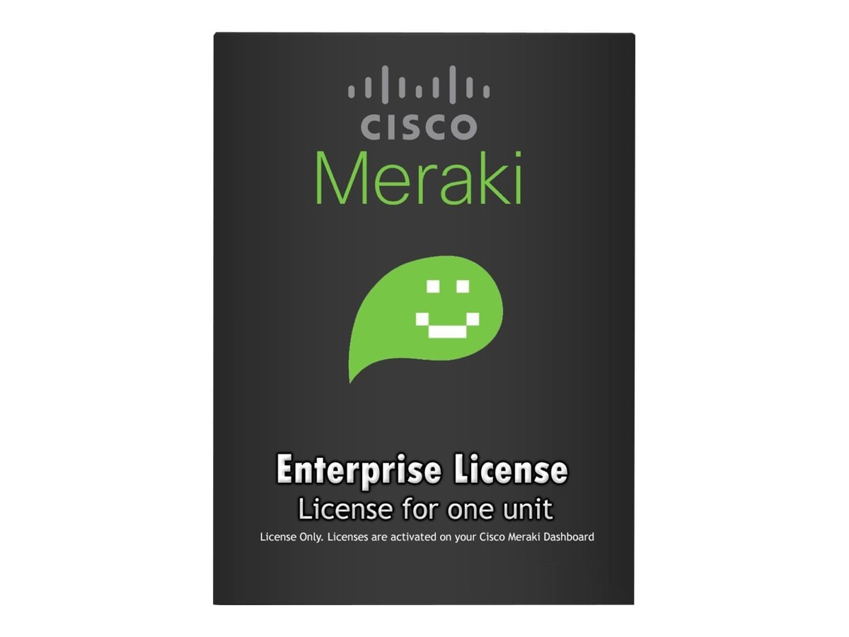 Cisco Meraki MS120-8 Enterprise License and 3-Years Support  (LIC-MS120-8-3YR)