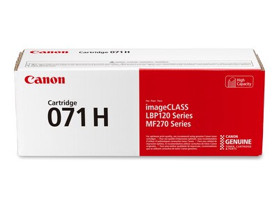 Canon Black 071 High Capacity Toner Cartridge, 5646C001, 41610652, Toner and Imaging Components - OEM