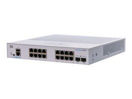 Cisco CBS350-16T-2G-NA Main Image from Right-angle