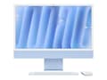 Apple iMac 24 4.5K Apple 8C M4 16GB 256GB SSD 8CGPU 2xTB4 MagicMouse MagicKeyboard Blue, MWUF3LL/A                     , 41853104, Desktops - iMacs