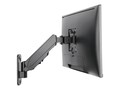 Siig Aluminum Wall Mount Gas Spring Monitor Arm, CE-MT2K12-S1, 35932334, Stands & Mounts - Desktop Monitors