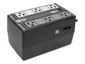 Tripp Lite 350VA UPS Compact Low Profile Standby (6) Outlet with USB Port (INTERNET350U), INTERNET350U, 5939957, Battery Backup/UPS