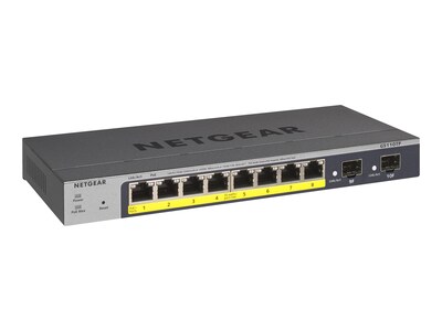 Netgear GS110TPV3 8-port GbE PoE Smart Managed Switch, GS110TP-300NAS, 36784601, Network Switches