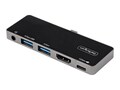 StarTech.com 4K HDMI 100W PD Pass-Through USB Audio USB Type-C Mini Dock Multiport Adapter, DKT30ICHPD, 41301404, Docking Stations & Port Replicators