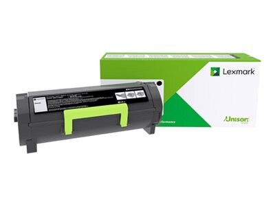 Lexmark 601H Black High Yield Return Program Toner Cartridge, 60F1H0E, 41309132, Toner and Imaging Components - OEM