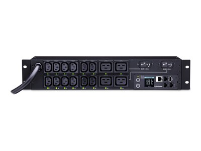 CyberPower Switched 2U PDU 200-240V 30A, L6-30P Input, (12) C13 (4) C19 Outlets, PDU41008, 35389749, Power Distribution Units CyberPower Switched 2U PDU 200-240V 30A, L6-30P Input, (12) C13 (4) C19 Outlets, PDU41008, 35389749, Power Distribution Units