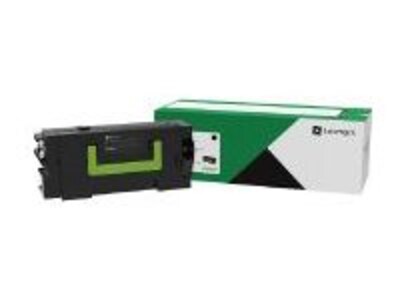 Lexmark Black High Yield Return Program Toner Cartridge for MS725dvn, MS811, MS812 (Worldwide), 58D0H0G, 41713414, Toner and Imaging Components - OEM