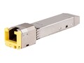 HPE Networking Instant On 1G SFP RJ45 100m Cat5e Transceiver, R9D17A, 41517131, Network Transceivers