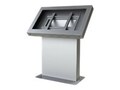 Peerless-AV Landscape Kiosk Enclosure for 48 displays between 2.00 (50mm) and 3.24 (82mm) thick, Silver, KIL548-S, 35272954, Digital Signage Kiosks & Kiosk Enclosures