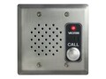 Valcom InformaCast IP Intercom Doorplate Speaker w  LED, VIP-172AL-VRSS-IC             , 41827023, Public Address (PA) Systems
