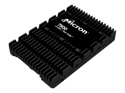 Crucial 1920GB Micron 7500 Max U.3 15mm Internal Solid State Drive, MTFDKCC1T9TGP-1BK1DABYYR, 41760072, Solid State Drives - Internal