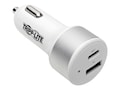 Tripp Lite USB Car Charger Dual USB C A, U280-C02-C1A1, 36524148, Automobile/Airline Power Adapters