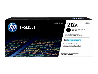 HP 212A Black LaserJet toner cartridge, W2120A, 41170588, Toner and Imaging Components - OEM