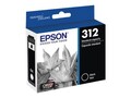 Epson Black T312 Claria Photo HD Ink Cartridge, T312120-S, 34547549, Ink Cartridges & Ink Refill Kits - OEM
