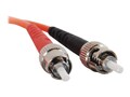 C2G Fiber Patch Cable, ST-ST, 62.5 125, Duplex, Multimode, Orange, 10m USA Made, 13584, 8394139, Cables