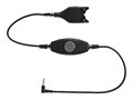 EPOS ADAPTER CABLE WITH HOOK SWITCH, 1000771                       , 41945481, Headphone & Headset Accessories
