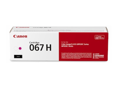 Canon Magenta 067 H High Yield Toner Cartridge , 5104C001, 41594774, Toner and Imaging Components - OEM Canon Magenta 067 H High Yield Toner Cartridge , 5104C001, 41594774, Toner and Imaging Components - OEM