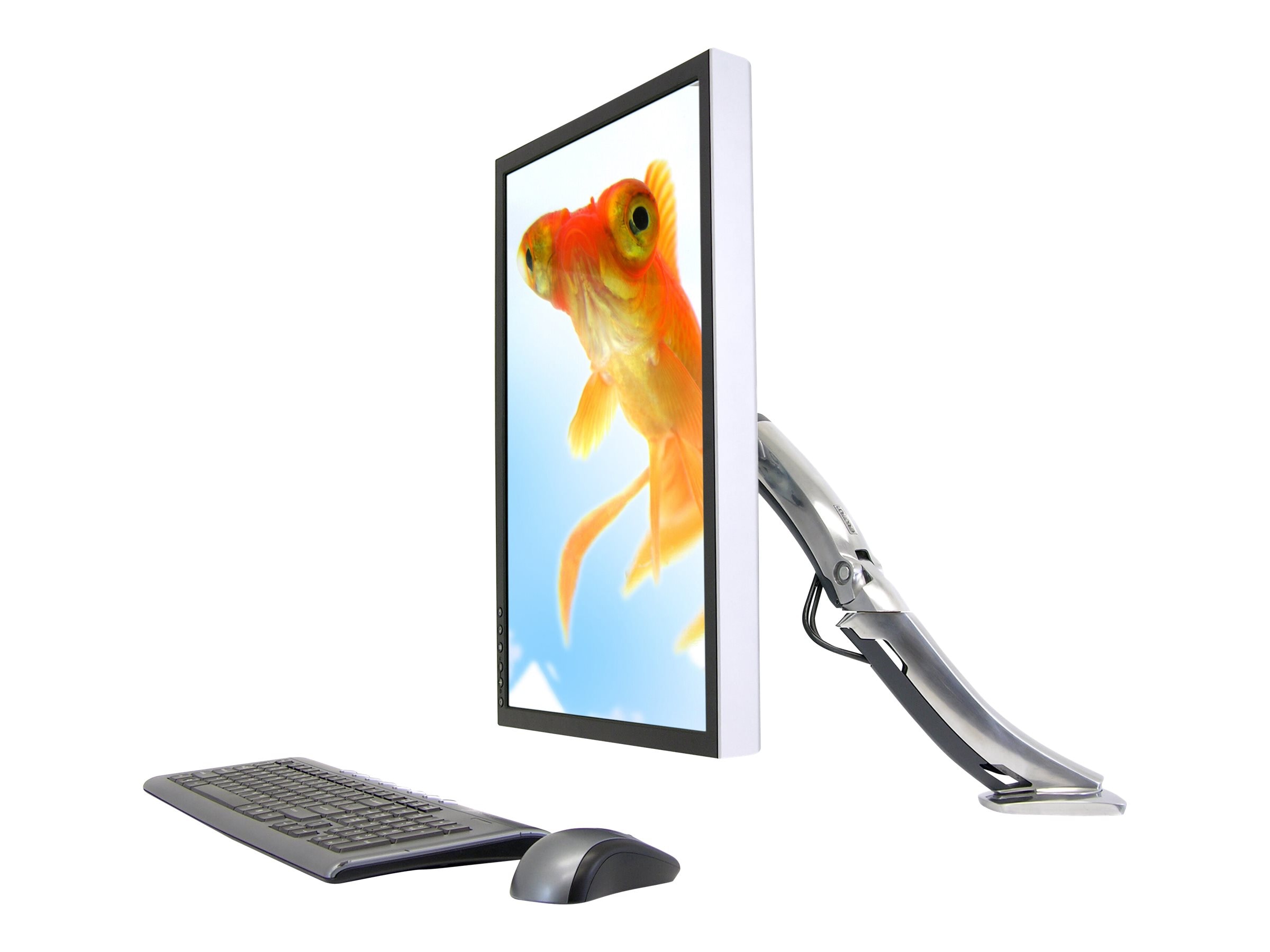 Ergotron MX Desk Mount LCD Arm, Silver (45-214-026) Ergotron MX Desk Mount LCD Arm, Silver (45-214-026)