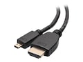 C2G High Speed HDMI to HDMI Micro Cable with Ethernet, 6ft, 50615, 18016537, Cables C2G High Speed HDMI to HDMI Micro Cable with Ethernet, 6ft, 50615, 18016537, Cables
