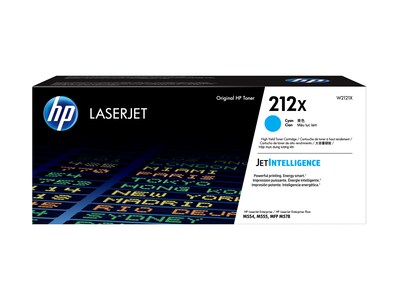 HP 212X High Yield Cyan toner cartridge, W2121X, 41170591, Toner and Imaging Components - OEM