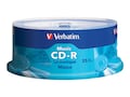 Verbatim 25PK CDR Music 40X 700MB 80Min , 96155, 41065303, CD Media