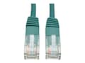 Tripp Lite Cat5e RJ-45 M M 350MHz Molded Patch Cable, Green, 25ft, N002-025-GN, 169176, Cables Tripp Lite Cat5e RJ-45 M M 350MHz Molded Patch Cable, Green, 25ft, N002-025-GN, 169176, Cables