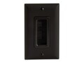 Sanus CABLE ACCESS WALL PLATE, BLACK, SA-IWCM1-B1 , 41896823, Monitor & Display Accessories Sanus CABLE ACCESS WALL PLATE, BLACK, SA-IWCM1-B1 , 41896823, Monitor & Display Accessories
