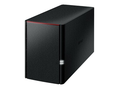 BUFFALO LinkStation 220 SoHo 2-Bay Personal Cloud Office NAS 12TB (2x6TB) with Hard Drives Included, LS220D1202B, 41177761, Network Attached Storage