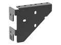 C2G 2RU Rear Horizontal Mounting Bracket for Swing-Out Wall Mount Cabinet, SWMHMBM12, 35130243, Rack Mount Accessories