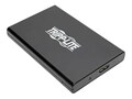 Tripp Lite SuperSpeed External 2.5 SATA Hard Drive Enclosure w  Built-In Cable & UASP Support, U357-025-UASP, 30731322, Hard Drive Enclosures - Single