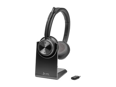HP Poly Savi 7320 UC Stereo DECT Headset, 8L549AA#ABA, 41716038, Headsets (w/ microphone)