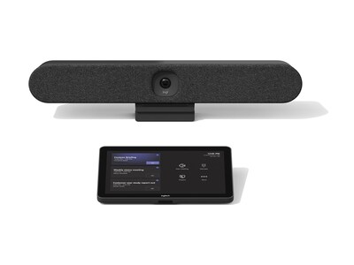 Logitech Rally Bar Huddle + Tap IP, 991-000478, 41645958, Video Conference Room Hardware