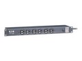 Tripp Lite Power Strip, 1U Rackmount, (6) 5-15R Outlets, 15ft Cord, 15 Amps, RS-0615-F, 4955533, Power Strips