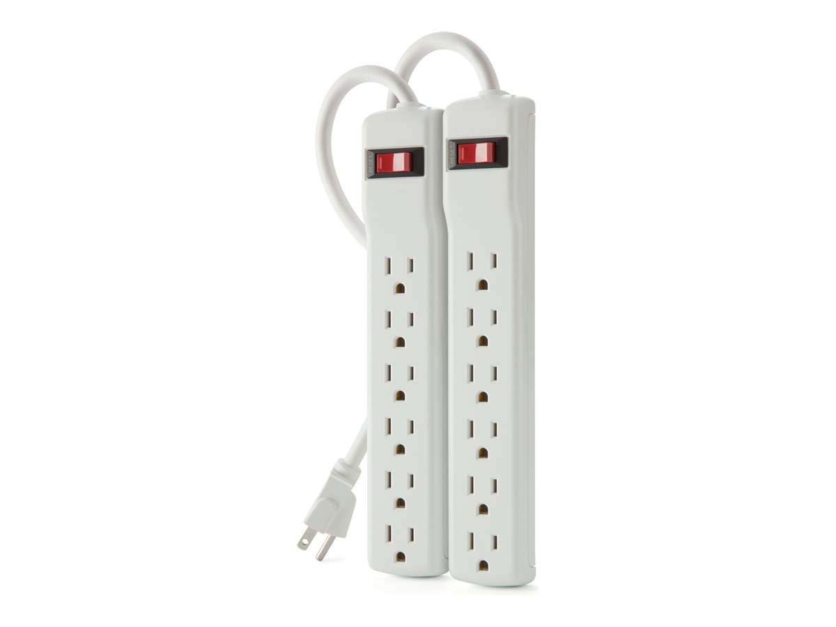 Buy Belkin 6 Outlet Home and Office Surge Protector with 2ft Power at ...