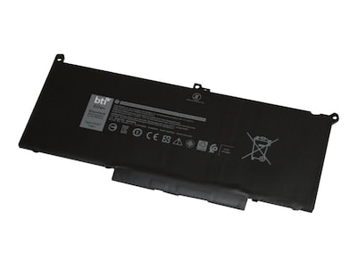 BTI 7.6V 4-cell Li-Poly Battery for Dell Latitude 7480 , 451-BBYE-BTI, 36715067, Batteries - Notebook BTI 7.6V 4-cell Li-Poly Battery for Dell Latitude 7480 , 451-BBYE-BTI, 36715067, Batteries - Notebook
