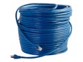 C2G Cat6 Snagless Solid Shielded Network Patch Cable, Blue, 75ft, 43168, 18184531, Cables