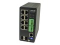 Lantronix Managed Hardened Switch 8xGbE PoE+, SISPM1040-582-LRT, 36218538, Network Switches