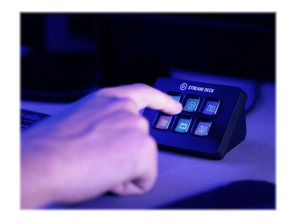 Corsair Elgato Stream Deck Mini 6 LCD Keys (10GAI9901)