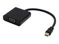 AddOn Mini DisplayPort 1.1 to VGA M F Adapter, Black, 5-Pack, R7X-00018-AO-5PK, 32691651, Adapters & Port Converters