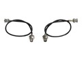 Sennheiser BNC to BNC M F Antenna Cable, Black, 2-Pack, 009912, 31938430, Cables