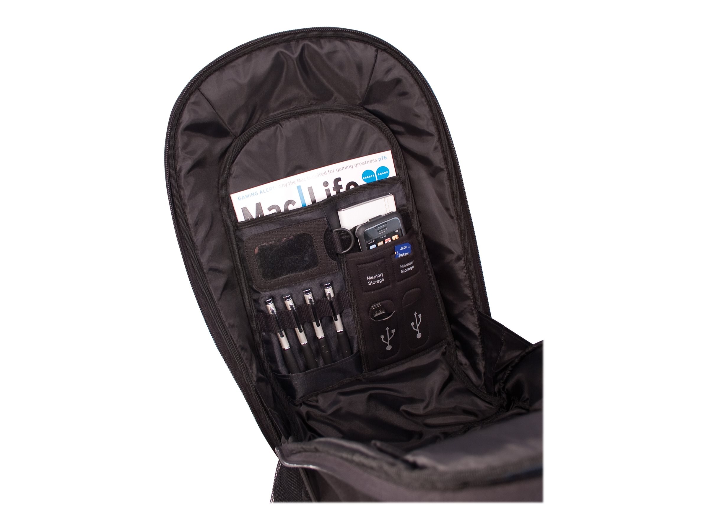 Mobile Edge Eco Canvas Laptop Backpack - Thumbnail 3