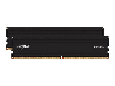 Crucial 32GB PC5-44800 288-pin DDR5 SDRAM UDIMM Kit, CP2K32G56C46U5, 41713480, Memory