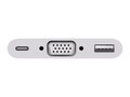 Apple USB-C VGA Multiport Adapter, White, MJ1L2AM/A, 18818345, Adapters & Port Converters