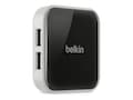 Belkin 4-Port USB Hub and Port Extender w  4x USB-A and AC Power Cord - Black, F4U020TT, 18447214, USB & Firewire Hubs