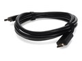 AddOn DisplayPort to HDMI M M Cable, Black, 10ft, DISPORT2HDMIMM10F, 35386071, Cables