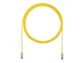 Panduit CAT6 UTP 28AWG LSZH Copper Patch Cable, Yellow, 2ft, UTP28SP2YL, 41313021, Cables