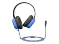 Max Cases Headphone-X w braided cable, MC-HPX-BLU, 41535763, Headphones