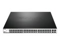 D-Link Web Smart DGS-1210-52MP 1U RM Managed Switch 128MB RAM 16MB Flash 8xGbE PoE+ 30W 40xGbE PoE 15.4W, DGS-1210-52MP, 18404927, Network Switches