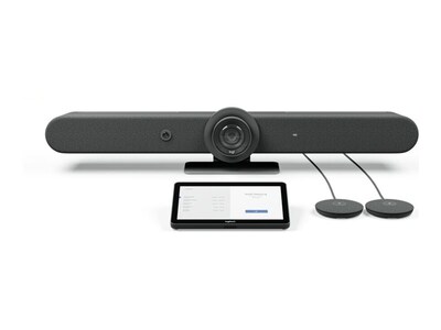 Logitech Rally Bar Room Kit w  Tap Cat5e + (2) Mics Pods , 991-000534, 41783750, Video Conference Room Hardware
